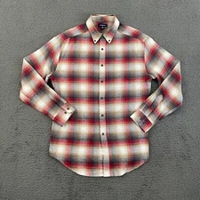 Croft & Barrow Shirt Mens Medium Flannel Multicolor Long Sleeve Dad Casual