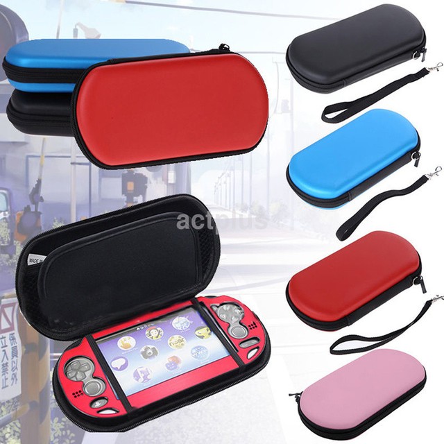 Hard Zipped EVA Pouch Travel Case Carrying Bag for Sony PSP PS Vita