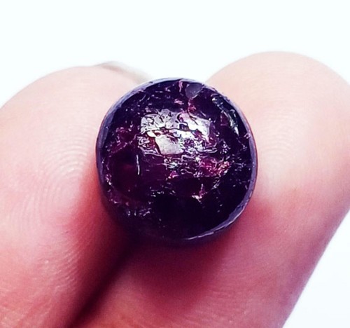 Piedra preciosa suelta 100 % rubí natural de 12,20 quilates certificada con regalo gratis - Imagen 3 de 7