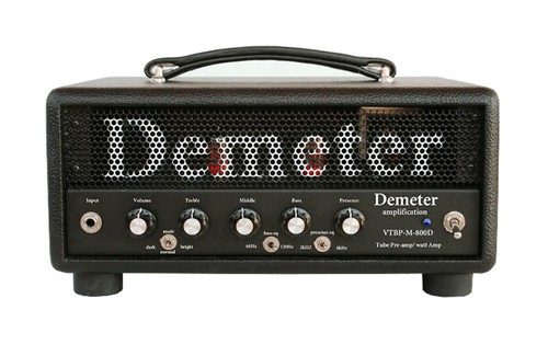 Cabezal de amplificador Demeter VTBP-M-800D - 9" de profundidad - cubierta de vinilo negra hecha en EE. UU. (deme003) - Imagen 2 de 6