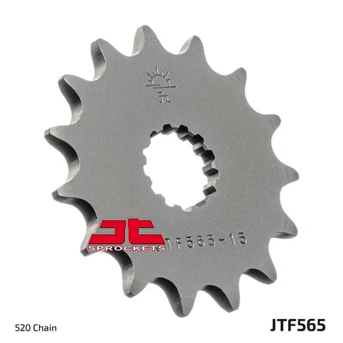 JT Front Sprocket 15 15T Tooth Raptor 660 YFZ450 YZ WR 450F 426 400 YZ250 99-24 - Picture 1 of 11