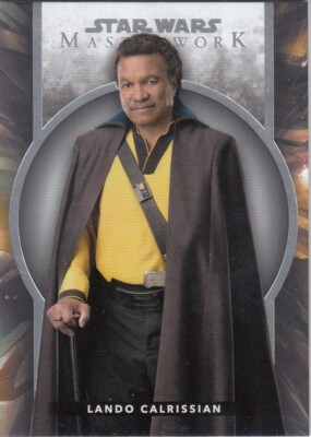 LANDO CALRISSIAN BILLY DEE WILLIAMS TOPPS STAR WARS MASTERWORK BASE #20 2022 22