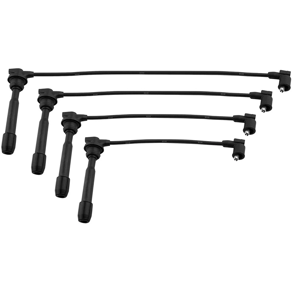 4 Ignition Spark Plug Cable Wire Set for Hyundai Elantra 1996-2012 671-4239 - Image 2 of 4