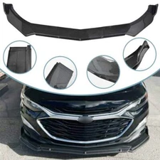 For Malibu Cruze RS LT LS LTZ Carbon Fiber Front Bumper Lip Spoiler Splitter CT