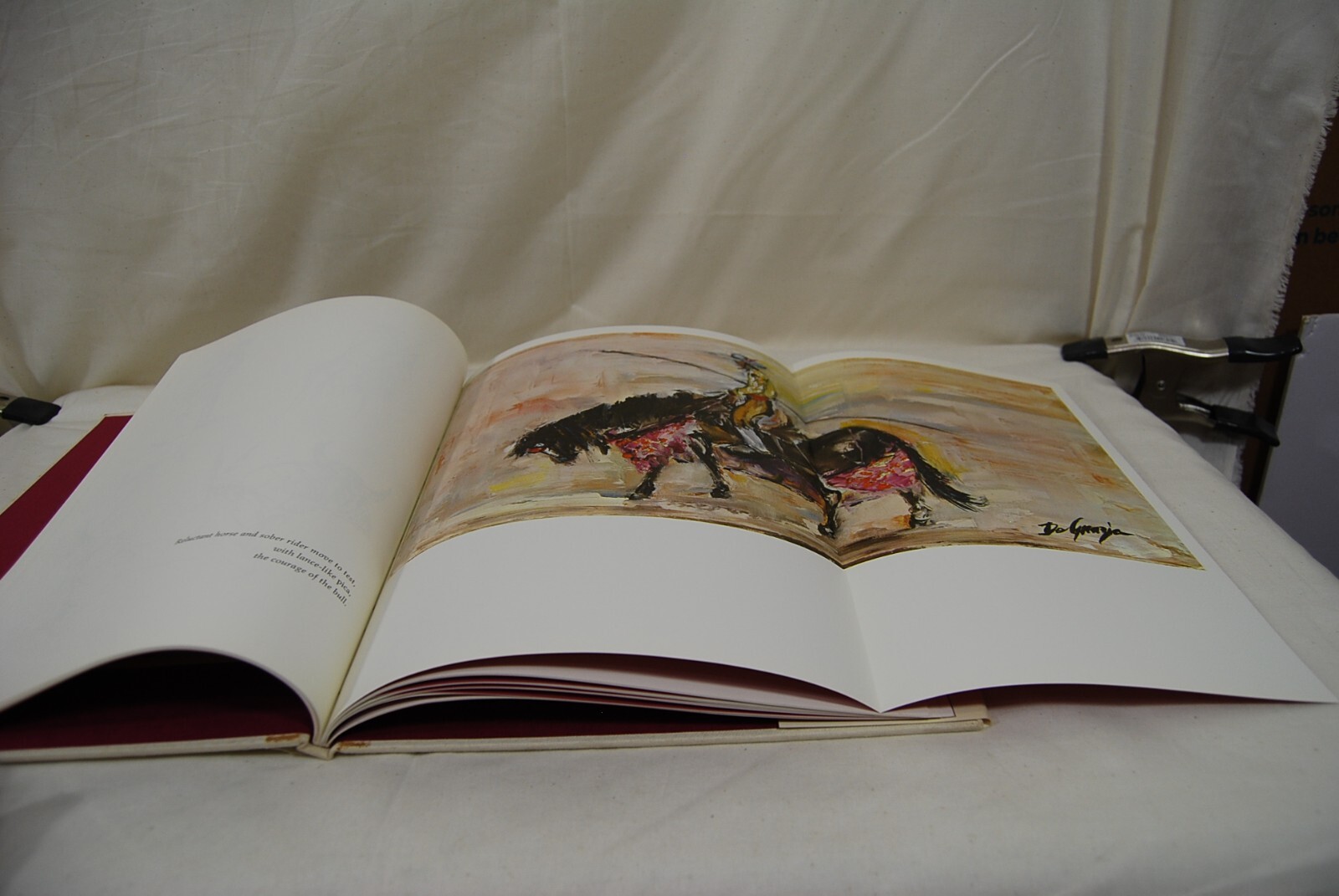 Signed TED DE GRAZIA 1967 AH HA TORO Book