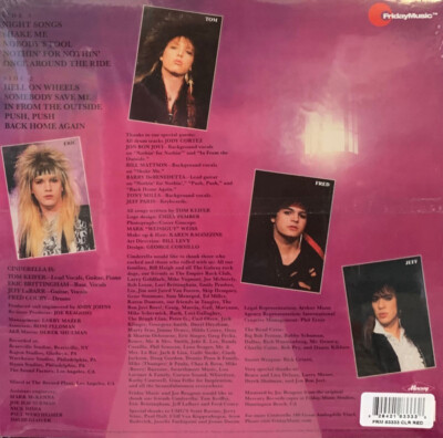 Cinderella (3) - Night Songs - Friday Music, Friday Music, Mercury