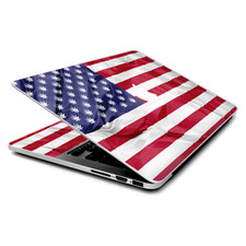 Skin Wrap for MacBook Pro 15 inch Retina American Flag Pot Leaf Stars Marijuana