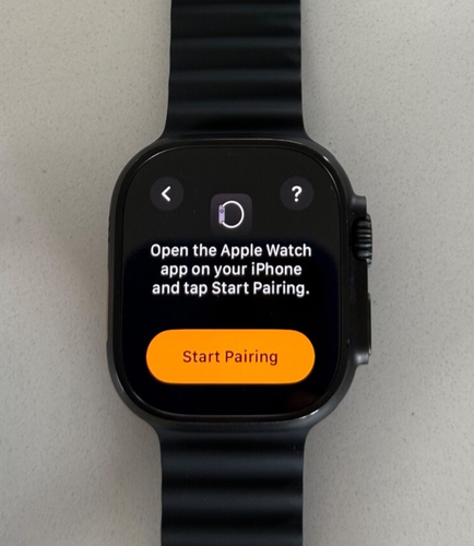 Apple Watch Ultra 2 GPS + Cellular 49mm Black Titanium Case Black Ocean Band