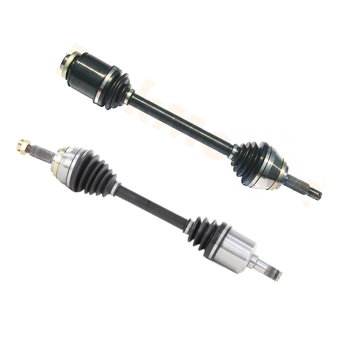 2 Front TrakMotive CV Axle Joint Shaft Fits Mitsubishi