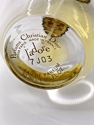 Jadore for Women Christian Dior Eau de Parfum Spray-Empty Bottle