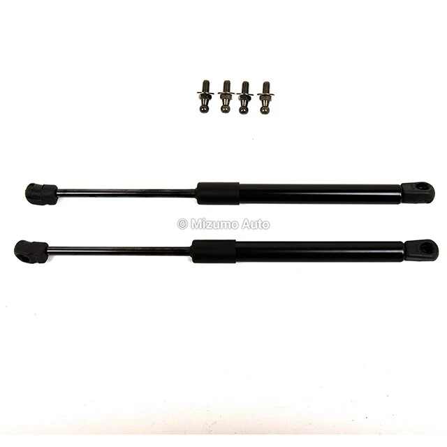 Juego de 2 varillas de puntal de soporte de elevación de capó para 98-11 Ford Crown Victoria 4550 Foto 4 de 4