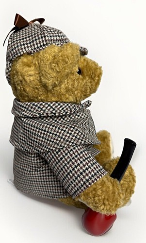 The Sherlock Holmes Museum Teddybär Plüsch Sammlerstück - 221B Baker Street Neu mit Etikett - Bild 3 von 15