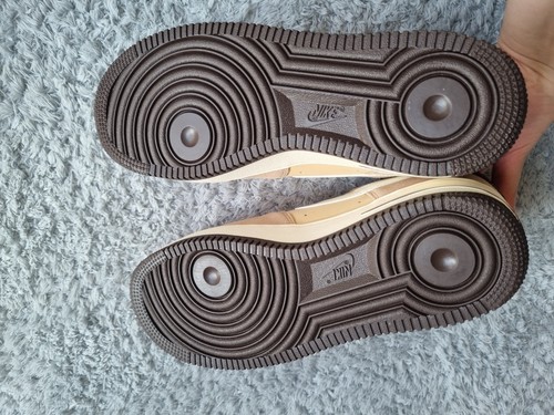 Nike Air Force 1 Low LV8 EMB Hemp Coconut Milk Trainers (FB8878 200 ) UK 7 New - Picture 9 of 12