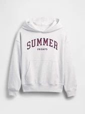 Size XL Gap Summer Fridays Heavyweight Oversized Logo Hoodie Sweatshirt PRESALE