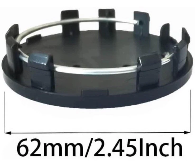 Tapacubos centrales de rueda Infiniti 62 mm 4 piezas Foto 2 de 3