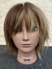 Burmax Tammie Mannequin Cosmetology Head w/ 4 Hair Colors