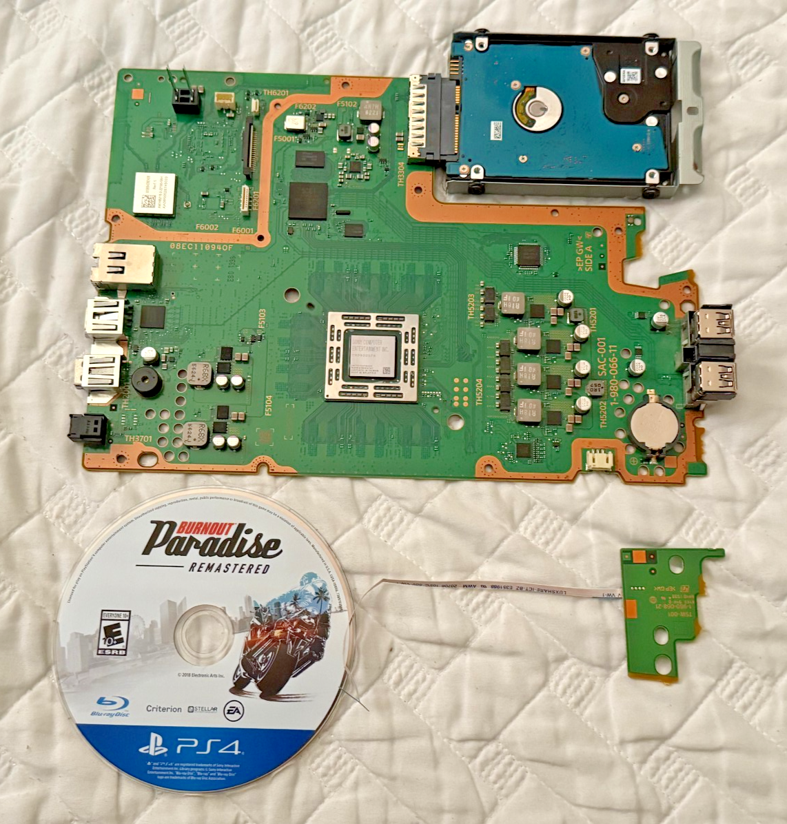 ️️️️️ DEFECTIVE SONY PS4 Playstation 4 Motherboard SAC