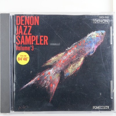 Denon Jazz Sampler Volume 3 CD 1988 Japan Import Jazz Fusion Denon