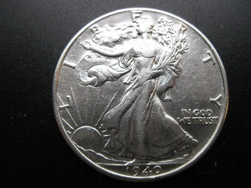 1940 Walking Liberty Half Dollar AU!! #12282501