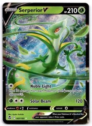 Serperior V 007/195 Sword & Shield: Silver Tempest Holo Ultra Rare