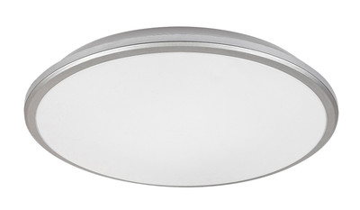 Rund LED Deckenleuchte 48 cm, 45W, Silber, Engon Serie von Rabalux