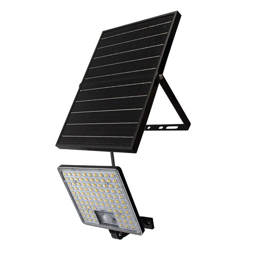 4800lm 3CCT Solar Flood Light Motion Sensor With Remote For Garden Porch Barn - Picture 13 of 14