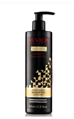 REVLON Realistic Black Seed Oil Strengthening Black Seed Shampoo. 11.5 Fl. Oz