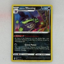 Galarian Weezing [Holo] #42 Prices | Pokemon Shining Fates | Pokemon Cards