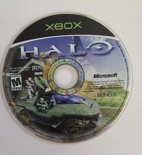 Halo: Combat Evolved, Microsoft Xbox, 2001, Disc Only