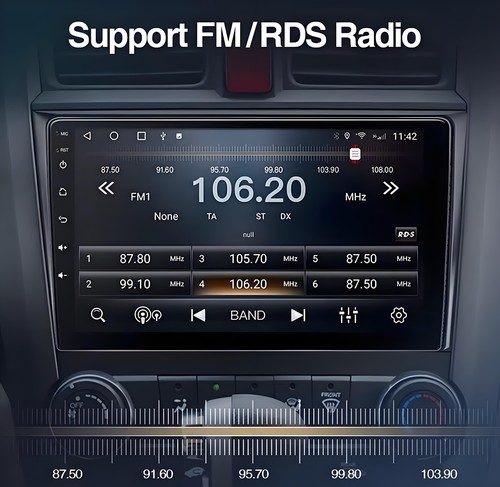 Radio estéreo para automóvil Apple Carplay para Ford Fusion Mondeo 2013-2020 GPS Android 13 - Imagen 8 de 14