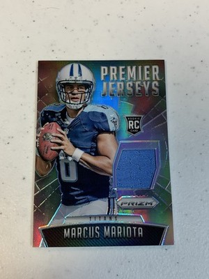 2015 Panini Prizm - Premier Jerseys Marcus Mariota #PPJ-MM (MEM, RC)