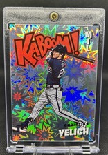 Christian Yelich 2021 Panini Absolute Kaboom #K12 SSP Case Hit Milwaukee Brewers