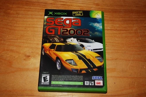 Sega GT 2002 & JSRF Jet Set Radio Future (XBox, 2002) Complete