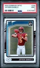 2024 Donruss Optic Jayden Daniels #248 PSA 9 MINT RC RATED ROOKIE
