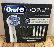 Oral-B iO Series Electric Replacement Brush Heads Ultimate Clean, 8ct - Damg Box