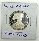 Golden State Mint 1/4 Troy Ounce .999 Fine Silver Walking Liberty Coin