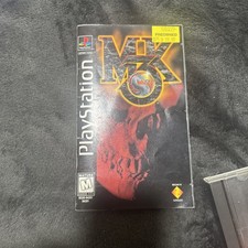 Mortal Kombat 3 MK3 PlayStation 1 PS1 with manual and registration card cib