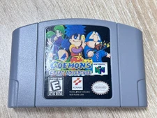 Goemon's Great Adventure Video Games for Nintendo 64 Console