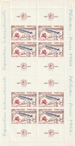 FRANCE - 1964 - Bloc feuillet BF n°YT. 6 - Philatec 64 BON ETAT