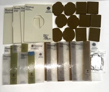 25 Pc Lot Anna Griffin Cricut Cuttle Bug  Embossing Folders Express Plate Frames