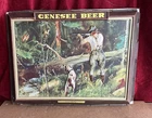 Vintage Genesee Beer 3D Sign, Grouse Shooting, By James Sessions