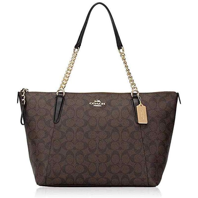 coach large black bag