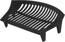 Cast Iron Fire Grate Fireside Log Basket Fireplace Holder By Onlinebull Discount