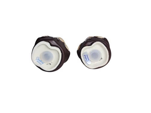 Vintage Salt & Pepper Shakers Goebel Hummel West Germany Friar Tuck Monk New  - Picture 2 of 6