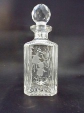 Stuart Crystal Fuchsia Cascade Spirit Decanter