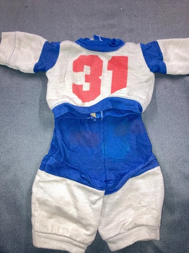 Vintage Cabbage Patch Kids/Doll Clothes - Gray/Blue #31 Sweatsuit  (1)