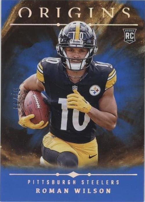 Ron Wilson Rookie Card 2024 Panini Origins - Rookies Roman Wilson #138 Blue /99 (RC) for sale ...