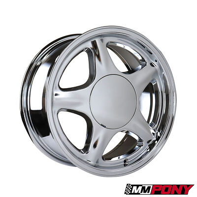 CA 1979-1993 17X8 Chrome 5 Lug Pony Wheel | eBay