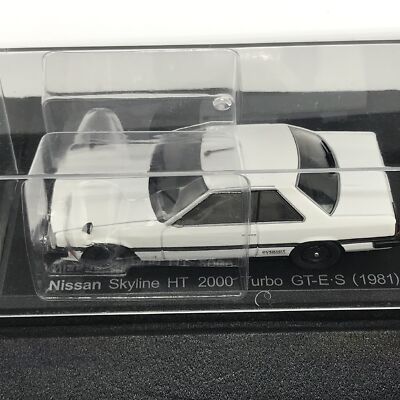 Mini Car Nissan Skyline HT2000 GT-E 1981 1/43 Scale Box Display