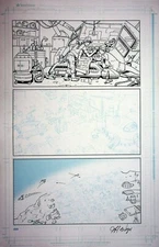 JEFF WEIGEL Signed Quantum Mechanics HAND INKED INTERIOR PAGE 208 Oni Press #JW